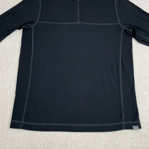 Eddie Bauer Travex Shirt Men's Size Med Performance Stretch 1/4 Zip Outdoor - Picture 4 of 16